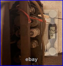 Rare 1933 Zenith 715 Tombstone Tube Radio Restored with Bluetooth & Aux Input