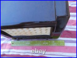 Rare 1946 Tele-Tone Radio Vintage Tube Radio Mid Century -Model 109