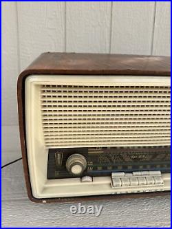 Rare 1961 Vintage German Tube Radio Blaupunkt SULTAN Type 20203 Parts Repair