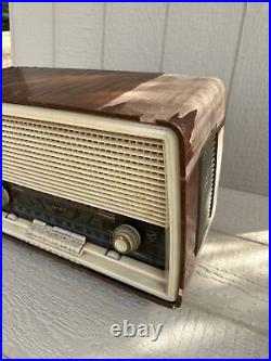 Rare 1961 Vintage German Tube Radio Blaupunkt SULTAN Type 20203 Parts Repair