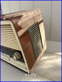 Rare 1961 Vintage German Tube Radio Blaupunkt SULTAN Type 20203 Parts Repair
