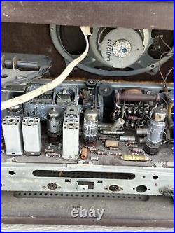 Rare 1961 Vintage German Tube Radio Blaupunkt SULTAN Type 20203 Parts Repair