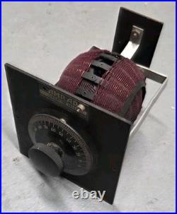 Rare ANTIQUE AMRAD 2611 vintage Vacuum Tube Radio Set Receiver variometer