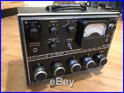 Rare Collins 12z Tube Preamp 4 Input Vintage Mixer From Radio Station