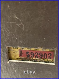 Rare Confetti Bakelite Vintage 1941 Admiral Aeroscope Tube Radio Great Shape