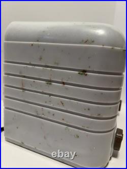 Rare Confetti Bakelite Vintage 1941 Admiral Aeroscope Tube Radio Great Shape