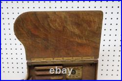 Rare Emerson Tube Radio AX-238 Jewel Box Vintage Ingraham Cabinet Wood Repair US