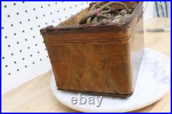 Rare Emerson Tube Radio AX-238 Jewel Box Vintage Ingraham Cabinet Wood Repair US