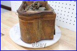 Rare Emerson Tube Radio AX-238 Jewel Box Vintage Ingraham Cabinet Wood Repair US