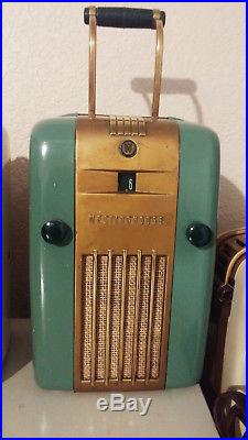 Rare Green Westinghouse Little Jewel Fully Restored Vintage Radio