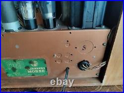 Rare Iconic Vintage Fairbanks-Morse Model 8AT8 Radio Recapped Working