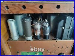 Rare Iconic Vintage Fairbanks-Morse Model 8AT8 Radio Recapped Working