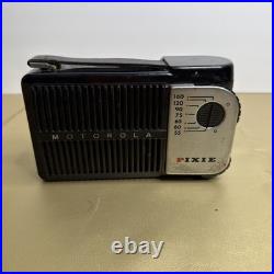 Rare Motorola Vintage Pixie Portable Tube Radio- Untested