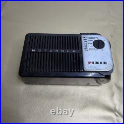 Rare Motorola Vintage Pixie Portable Tube Radio- Untested