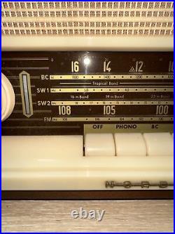 Rare NORDMENDE Bohema C Vintage Tube Am/FM Radio Tested & Works