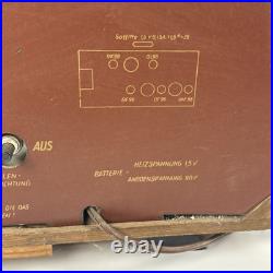 Rare VTG Ilmenau Stern Radio Sonneberg Germany Batterie-Super B III 1961 HTF