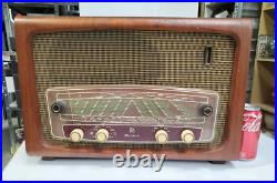Rare Valve Tube Radio Vintage B&O Bang & Olufsen Mini 606K Wood Case Radio AF Rare Valve Tube Radio Vintage B&O Bang & Olufsen Mini 606K Wood Case Radio AF