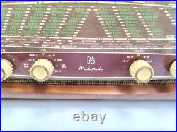 Rare Valve Tube Radio Vintage B&O Bang & Olufsen Mini 606K Wood Case Radio AF Rare Valve Tube Radio Vintage B&O Bang & Olufsen Mini 606K Wood Case Radio AF