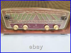 Rare Valve Tube Radio Vintage B&O Bang & Olufsen Mini 606K Wood Case Radio AF Rare Valve Tube Radio Vintage B&O Bang & Olufsen Mini 606K Wood Case Radio AF