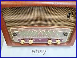 Rare Valve Tube Radio Vintage B&O Bang & Olufsen Mini 606K Wood Case Radio AF Rare Valve Tube Radio Vintage B&O Bang & Olufsen Mini 606K Wood Case Radio AF