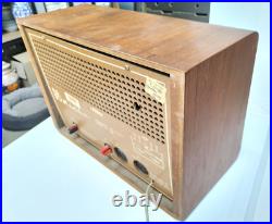 Rare Valve Tube Radio Vintage B&O Bang & Olufsen Mini 606K Wood Case Radio AF Rare Valve Tube Radio Vintage B&O Bang & Olufsen Mini 606K Wood Case Radio AF