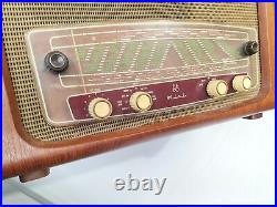 Rare Valve Tube Radio Vintage B&O Bang & Olufsen Mini 606K Wood Case Radio AF Rare Valve Tube Radio Vintage B&O Bang & Olufsen Mini 606K Wood Case Radio AF