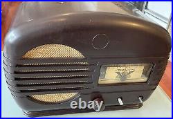 Rare Vintage 1939 ARVIN Art Deco Walnut Bakelite Tabletop Tube Radio Model 602 Rare Vintage 1939 ARVIN Art Deco Walnut Bakelite Tabletop Tube Radio Model 602