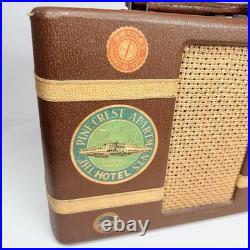 Rare Vintage 1940 GE General Electric JB-630 Carryabout Portable Radio