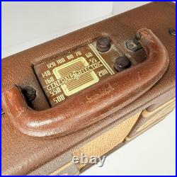 Rare Vintage 1940 GE General Electric JB-630 Carryabout Portable Radio
