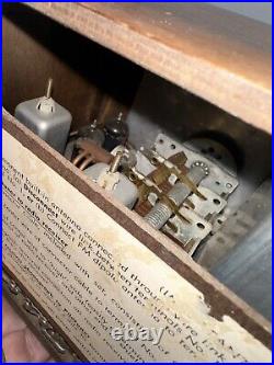 Rare Vintage 1940s Pilot Pilotuner FM Frequency Tuner Model T-601 W Original Box