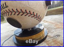 Rare Vintage 1940s Trophy Baseball Official League Ball Novelty AM Tube Radio