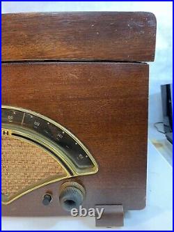 Rare Vintage 1946 6R084 Ch=6C21 Tube Radio Record Player With Changer