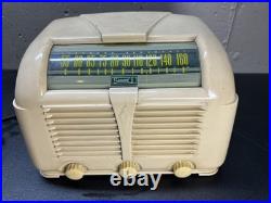 Rare Vintage 1946 Sonora RZU-222 AM Broadcast Radio. WORKING