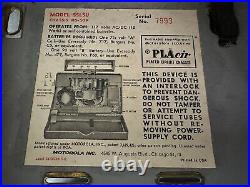 Rare Vintage 1956 MOTOROLA 55L5U Portable Tube Radio Pink/Black HS-509 RETRO