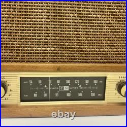 Rare Vintage 60's CM Curtis Mathes Tube AM/FM Radio Cabinet 2918a Phono WORKS