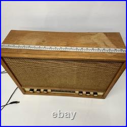 Rare Vintage 60's CM Curtis Mathes Tube AM/FM Radio Cabinet 2918a Phono WORKS