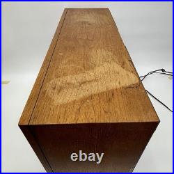 Rare Vintage 60's CM Curtis Mathes Tube AM/FM Radio Cabinet 2918a Phono WORKS