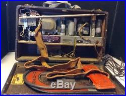 Rare Vintage Antique Zenith Transoceanic Bomber 7G605 Clipper Radio