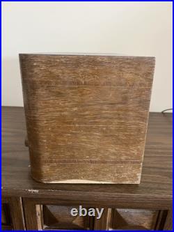 Rare Vintage Coronado 906 Tube Clock Radio Woodgrain, Partially Working Rare Vintage Coronado 906 Tube Clock Radio Woodgrain, Partially Working