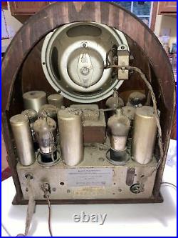 Rare Vintage Echophone Tube Radio Gothic Cathedral M#81 Superheterodyne 17in H