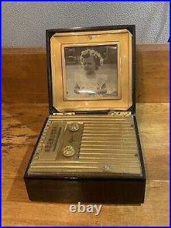 Rare Vintage Emerson 1940s Bakelite Tube Picture Radio transistor