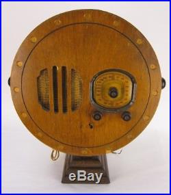 Rare Vintage G & F Searchlight Radio WORKING