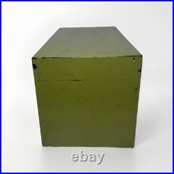 Rare Vintage Green Philips Norelco B1X18A/70R AM-FM Vacuum Tube Table Radio