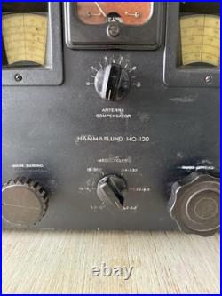 Rare Vintage HAMMARLUND HQ-120 RECEIVER SHORTWAVE HAM RADIO Tube Radio Rare Vintage HAMMARLUND HQ-120 RECEIVER SHORTWAVE HAM RADIO Tube Radio