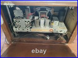 Rare Vintage Hallicrafters Portable Tube Radio TW-600 Shortwave Receiver WORKS