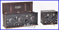 Rare Vintage KENNEDY 521 TUBE AMP & 281 SHORTWAVE RECEIVER Radio Set Amplifier