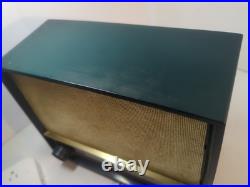 Rare Vintage Motorola 63x 1951 Rare Green Working Tube Radio Collectible