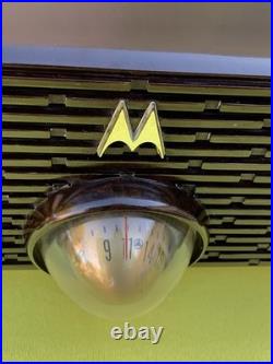 Rare Vintage Motorola The Real Bullet Nose Tube Radio. All Original