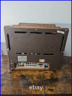 Rare Vintage Sears Silvertone Model R 1591 Tombstone Radio 1940 Works Read Rare Vintage Sears Silvertone Model R 1591 Tombstone Radio 1940 Works Read