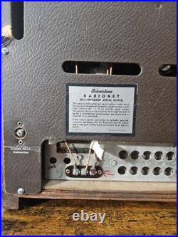Rare Vintage Sears Silvertone Model R 1591 Tombstone Radio 1940 Works Read Rare Vintage Sears Silvertone Model R 1591 Tombstone Radio 1940 Works Read